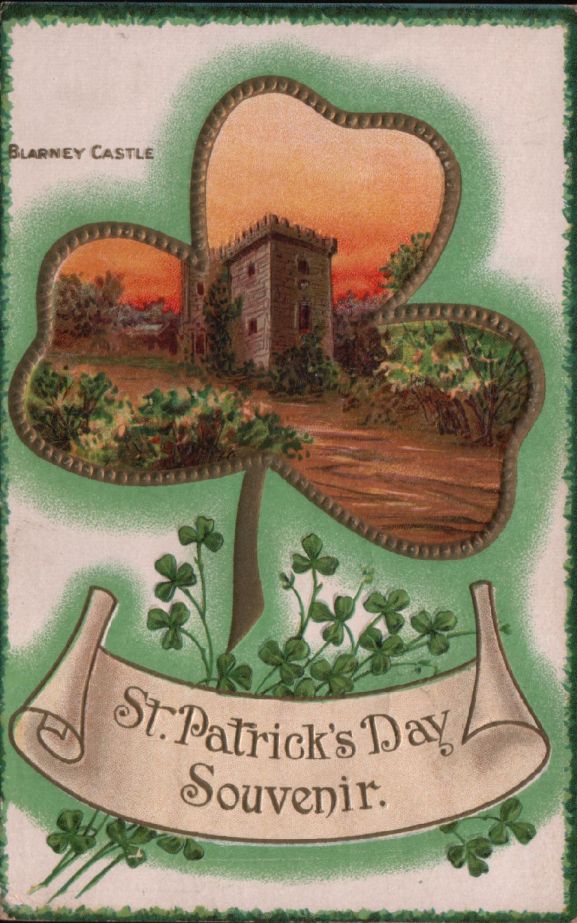 St Pat Blarney castle front