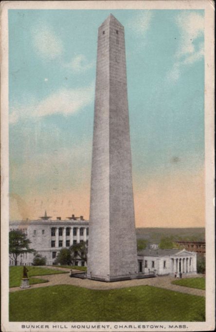 Bunker hill postcard