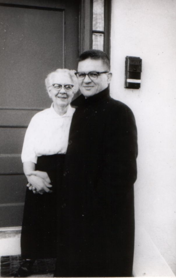 Auntie with David 1960s