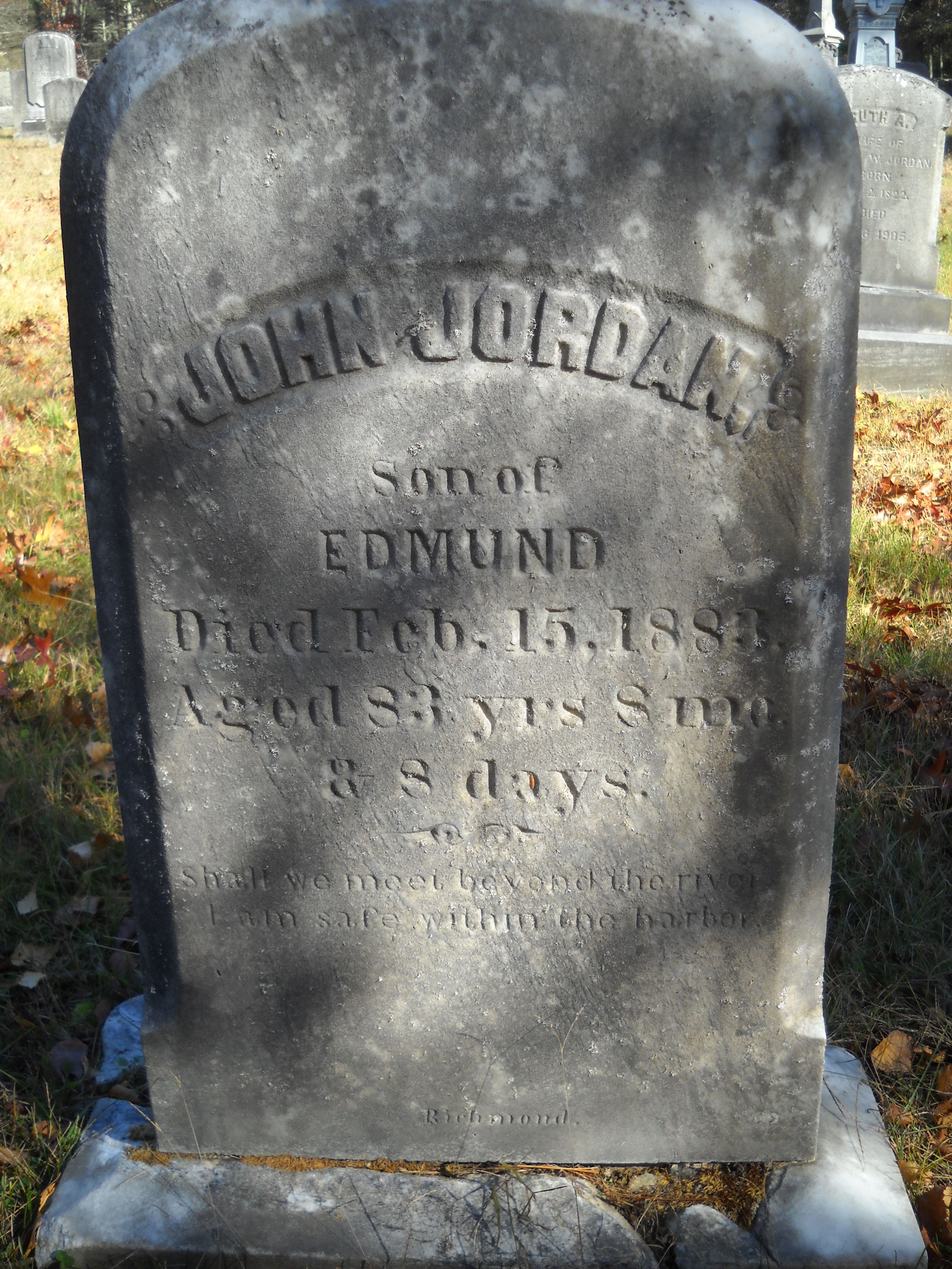 Stone John Jordan